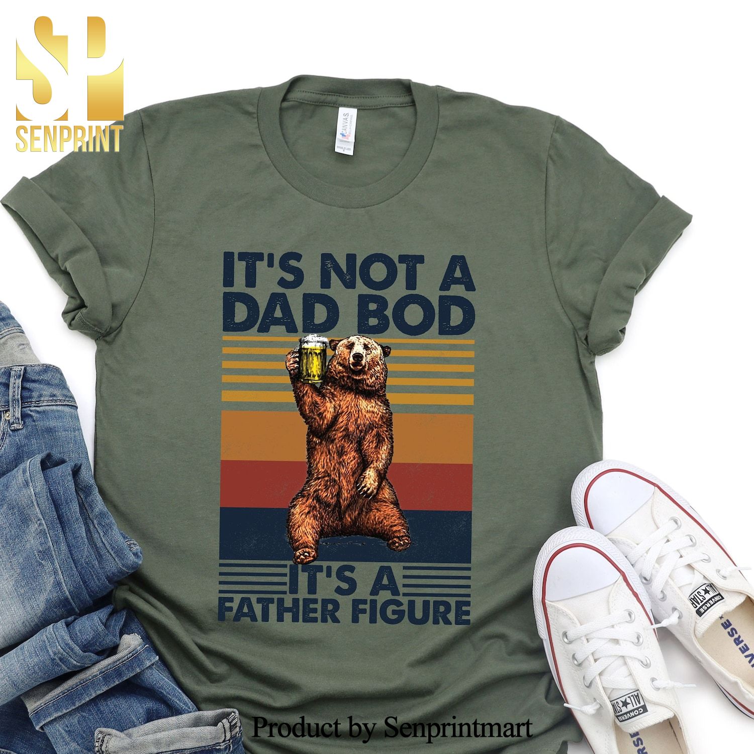 It’s Not A Dad Bod It’s A Father Figure Father’s Day Shirt