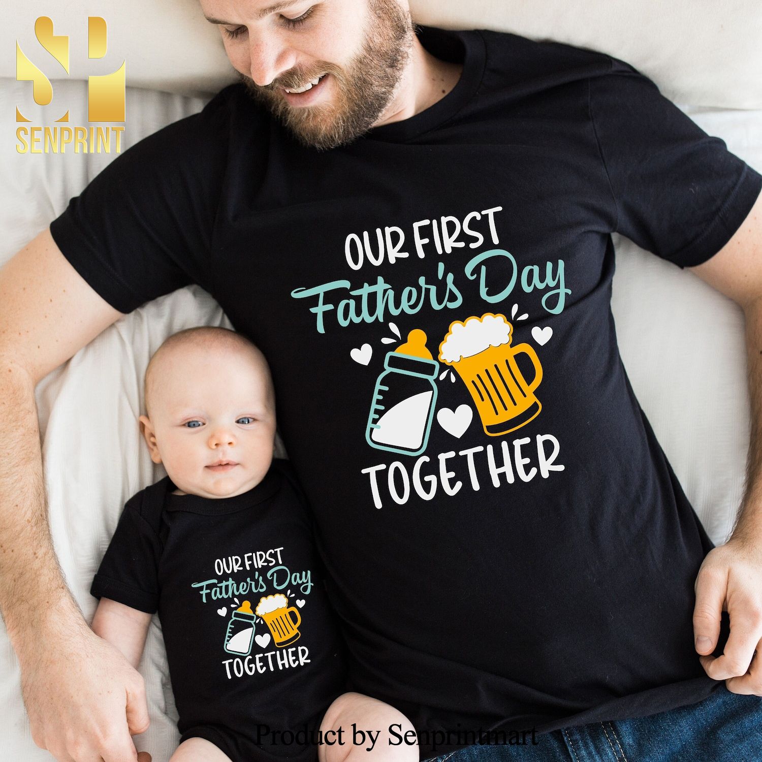 Our First Father’s Day Together Father’s Day Shirt