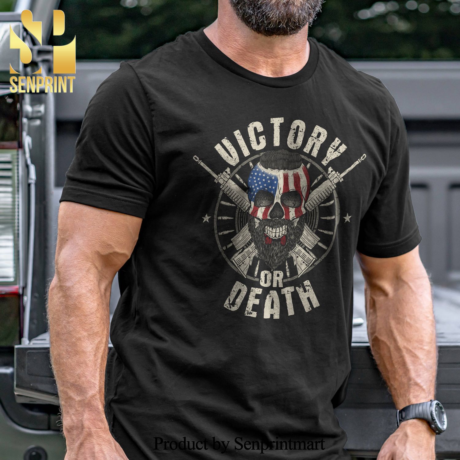 Victory or Death Military Unisex Shirt