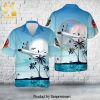 US Air Force 380th Air Refueling Squadron Boeing KC-135A Stratotanker All Over Print Hawaiian Shirt