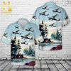 US Air Force De Havilland Canada UV-18B DHC-6-300 Twin Otter 77-0464 Full Printing Hawaiian Shirt