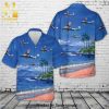 US Air Force EC-130H Compass Call 43rd Electronic Combat Squadron 55th Wing 3D Hawaiian Shirt