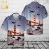 US Navy Carrier Air Wing One CVW-1 All Over Print Hawaiian Shirt