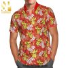 Pokemon Psyduck Tropical Leaf Full Printing Hawaiian Shirt – Green