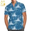 Purple Crown Royal Palm Tree Full Printing Unisex Hawaiian Shirt And Beach Short – White