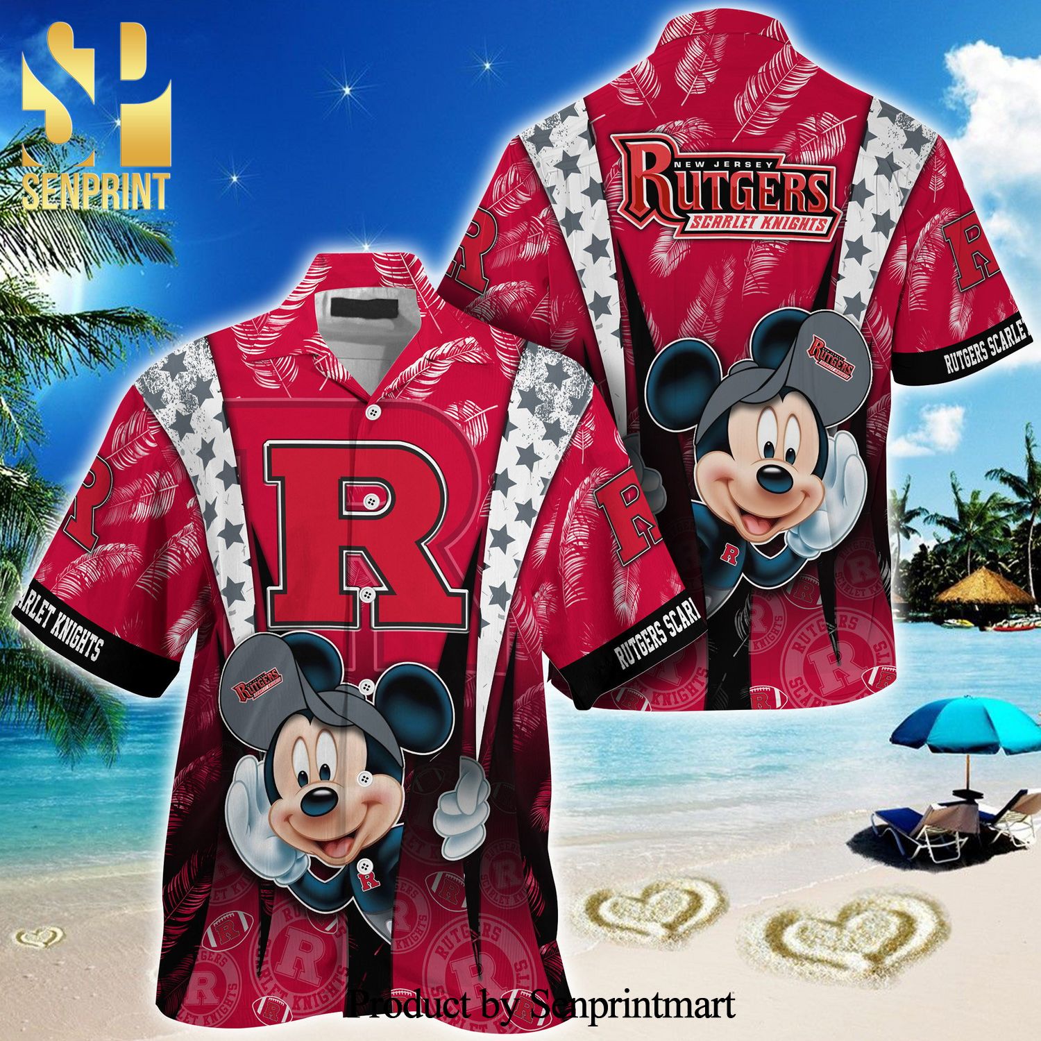 Rutgers Scarlet Knights Summer Hawaiian Shirt For Your Loved Ones This Season