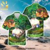 Sassenach Unique Spirits Full Printing Aloha Summer Beach Hawaiian Shirt – Black