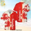 Seamless Coors Light Funny Pineapple Full Printing Hawaiian Shirt And Beach Short