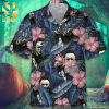 Michael Myers Get A Man Will Chase After You Full Printing Hawaiian Shirt – Black