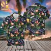 Michelob Ultra Full Printing Aloha Summer Beach Hawaiian Shirt And Beach Shorts – Navy