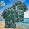 Michigan State Spartans Full Printing Aloha Summer Beach Hawaiian Shirt – Green