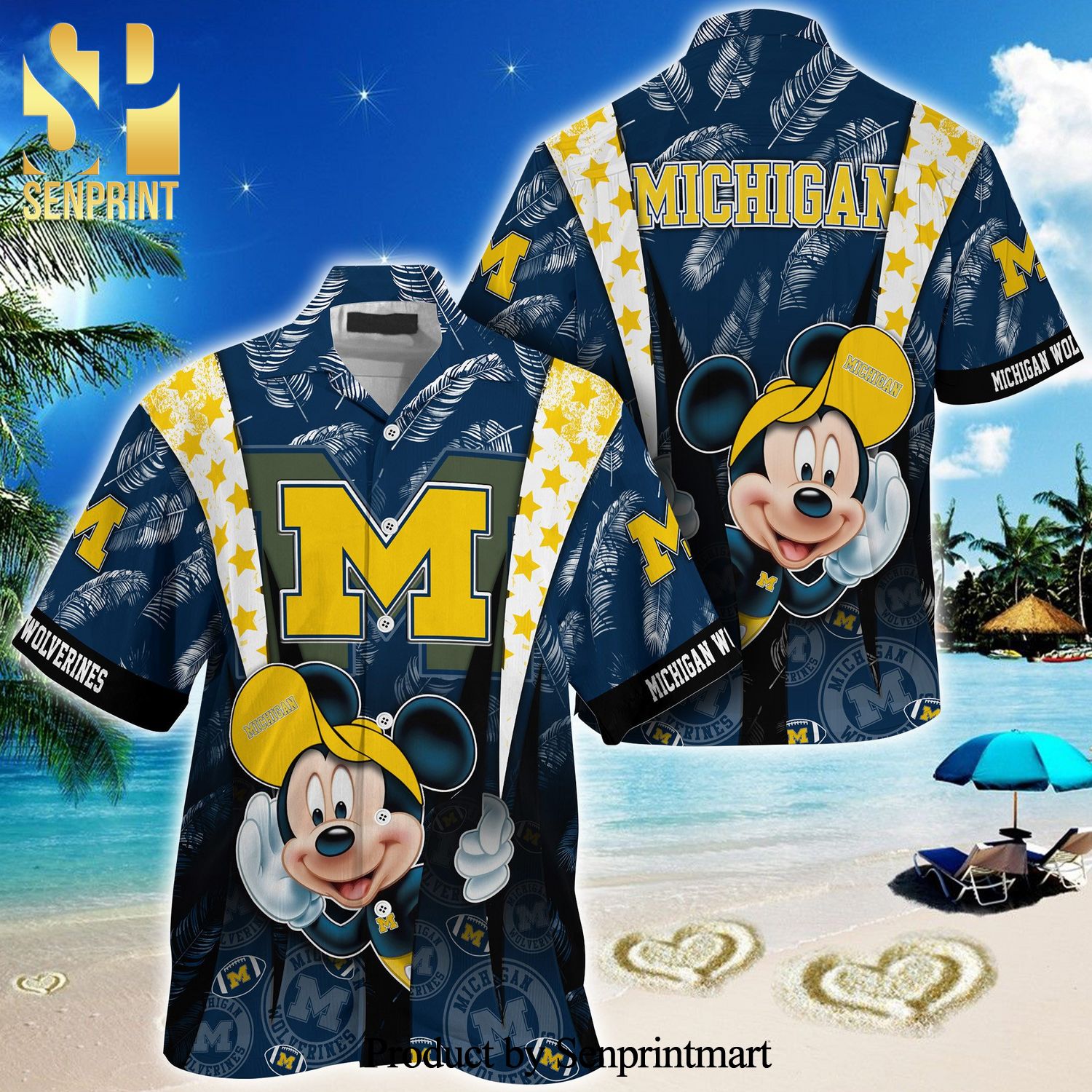 Michigan Wolverines Summer Hawaiian Shirt For Your Loved Ones This Season