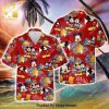 Mickey And Minnie Mouse Sunset Beach Disney Full Printing Hawaiian Shirt