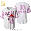 Personalized Angry Donald Duck Disney All Over Print Baseball Jersey – Black