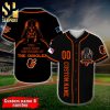 Personalized Baltimore Orioles Mascot Full Printing Baseball Jersey – Orange