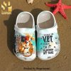 Vet Tech Thank You Fashion Style Gift For Lover Rubber Crocs Sandals
