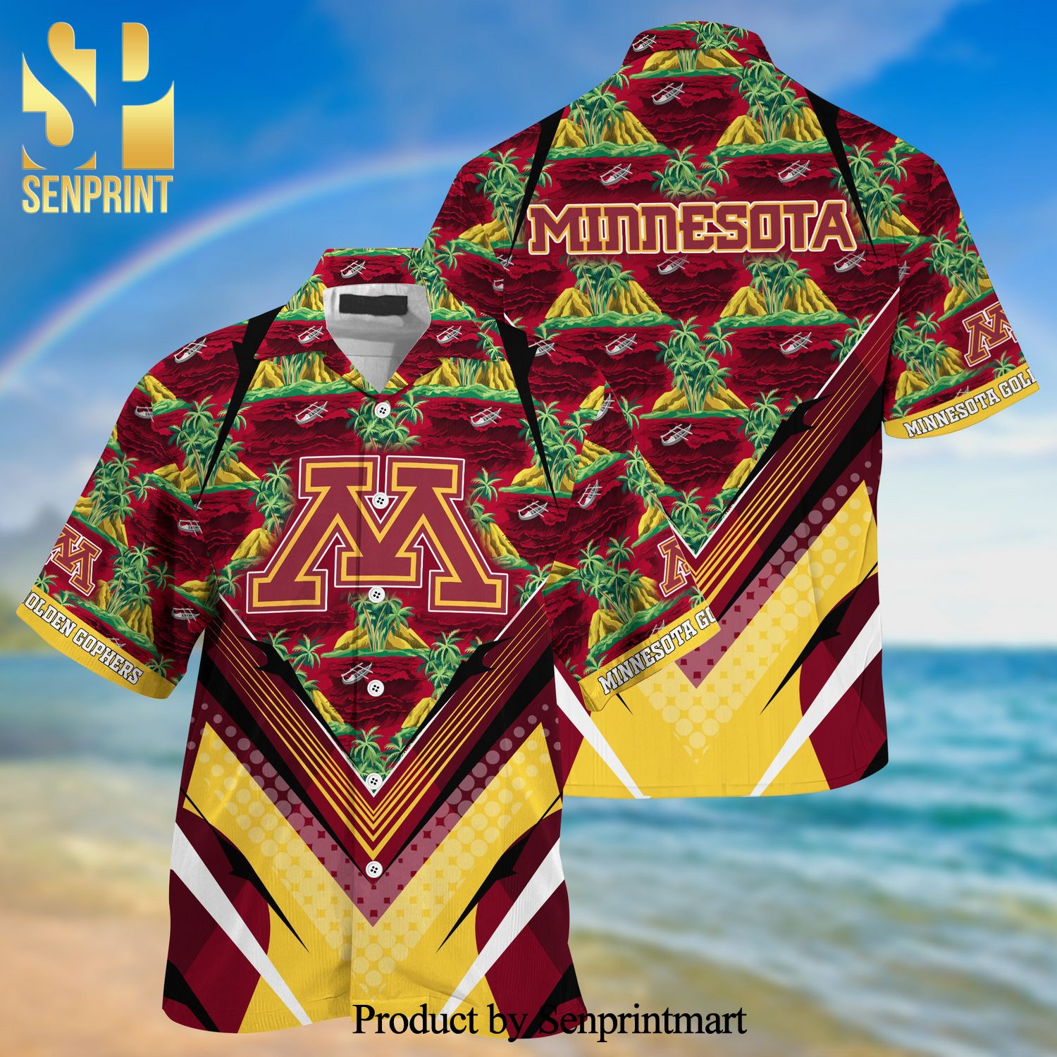 Minnesota Golden Gophers Summer Hawaiian Shirt And Shorts For Sports Fans This Season