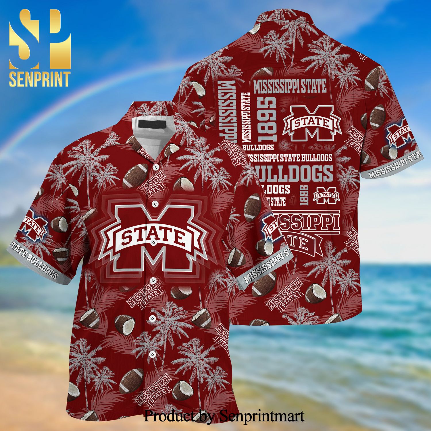 Mississippi State Bulldogs Hawaiian Shirt New Gift For Summer