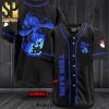 Personalized Blue Vulpix All Over Print Baseball Jersey – Black