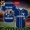 Personalized Canberra Raiders NRL Mascot Full Printing Baseball Jersey
