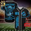 Personalized Carolina Panthers Mascot Full Printing Baseball Jersey