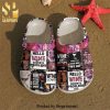 Wine Red Pattern Bling Bling 102 Gift For Lover New Outfit Crocs Shoes