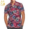 Natural Ice Full Printing Aloha Summer Beach Hawaiian Shirt – Black