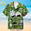 New Rick And Morty Experiments Full Printing Hawaiian Shirt