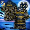 Notre Dame Fighting Irish Clover Full Printing Aloha Summer Beach Hawaiian Shirt