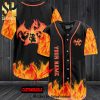 Personalized Charmander All Over Print Baseball Jersey – Black
