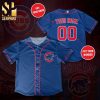 Personalized Chicago Cubs Full Printing Pinstripe Unisex Baseball Jersey – White Navy