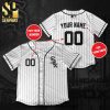 Personalized Chicago White Sox Full Printing Unisex Baseball Jersey – Black White