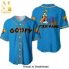 Personalized Chilling Goofy Dog Disney All Over Print Baseball Jersey – Black