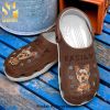 Yorkshire Personalized Floral Yorkie Crocs Shoes