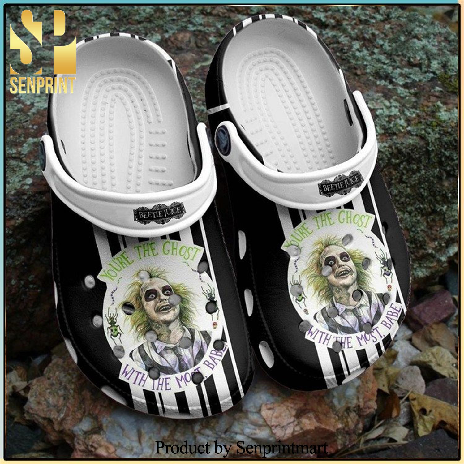 You’Re The Ghost With We Most Babe Halloween Gift For Fan Classic Water Rubber Crocs Sandals