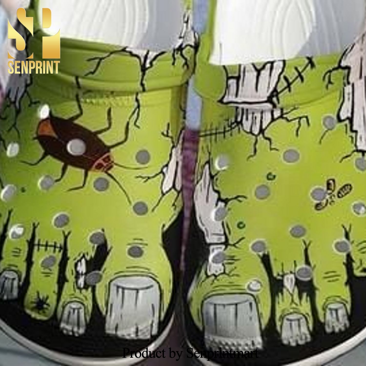 Zombie Zombie Foot For Zombie Film Lover Classic Clogs Crocs Sandals
