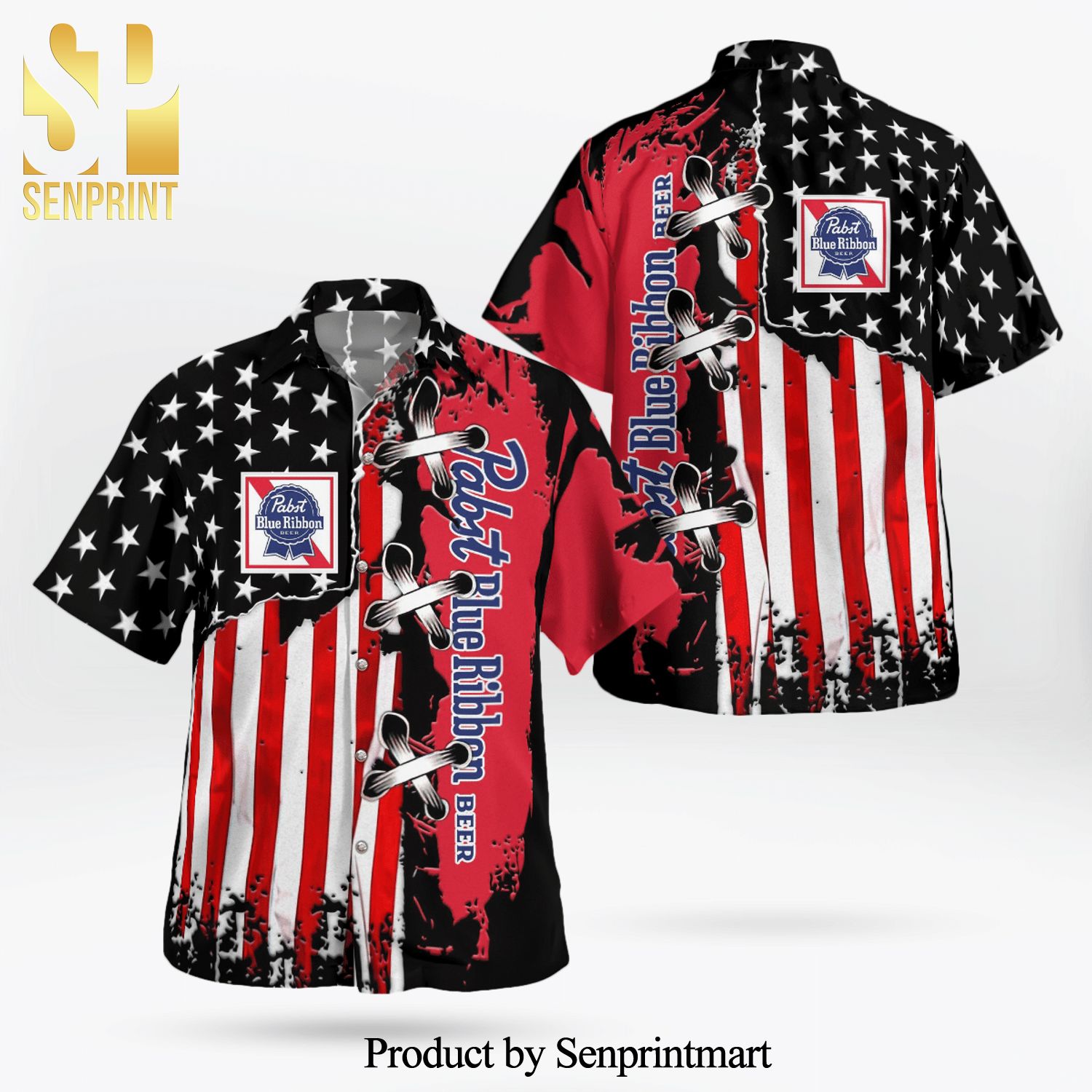 US Flag Batman The Dark Knight Hawaiian Shirt For Men And Women