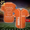 Personalized Clemson Tigers Mascot Full Printing Baseball Jersey – Orange