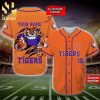 Personalized Clemson Tigers American Football Team Jack Daniel Logo Full Printing Baseball Jersey – Orange