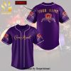 Personalized Crown Royal All Over Print Unisex Baseball Jersey – Purple Yellow