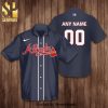 Personalized Atlanta Braves Baseball Full Printing Hawaiian Shirt – White