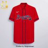 Personalized Atlanta Braves Full Printing Hawaiian Shirt – Beige