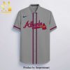 Personalized Atlanta Braves Full Printing Hawaiian Shirt – Beige