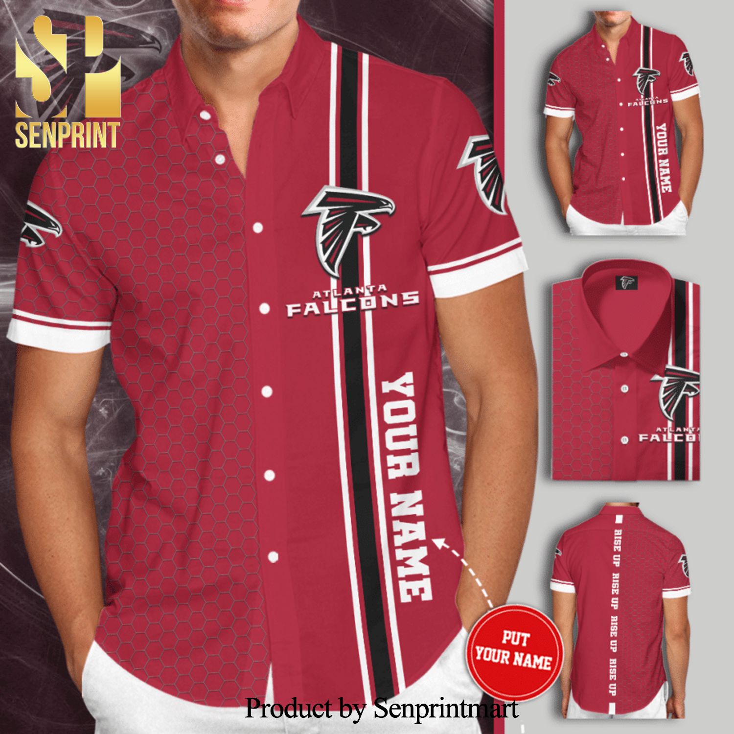 Personalized Atlanta Falcons NFL Summer Hawaiian Shirt