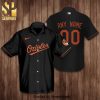 Personalized Baltimore Orioles Baseball Full Printing 3D Hawaiian Shirt – Black