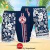 Personalized Boston Red Sox Full Printing Flowery Aloha Summer Beach Hawaiian Shirt – Navy
