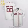 Personalized Boston Red Sox Full Printing Hawaiian Shirt – White Gift For Fans