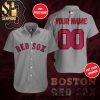 Personalized Boston Red Sox Full Printing Hawaiian Shirt – White Gift For Fans