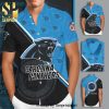 Personalized Carolina Panthers Football Team Full Printing Hawaiian Shirt – Black