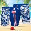 Personalized Chicago Cubs Full Printing Flowery Aloha Summer Beach Hawaiian Shirt – Cobalt